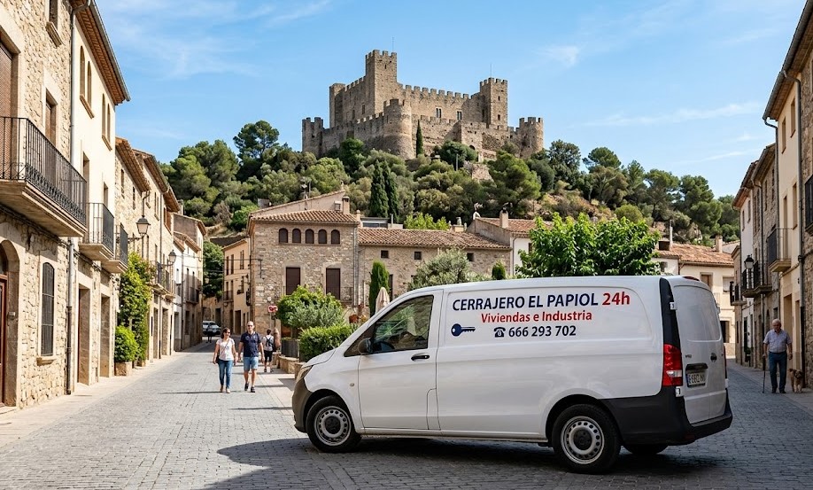 Furgoneta Cerrajero El Papiol Barcelona 24h